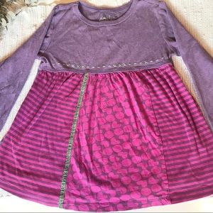 🍀 *SOLD* NAARTJIE PINK & PURPLE TOP